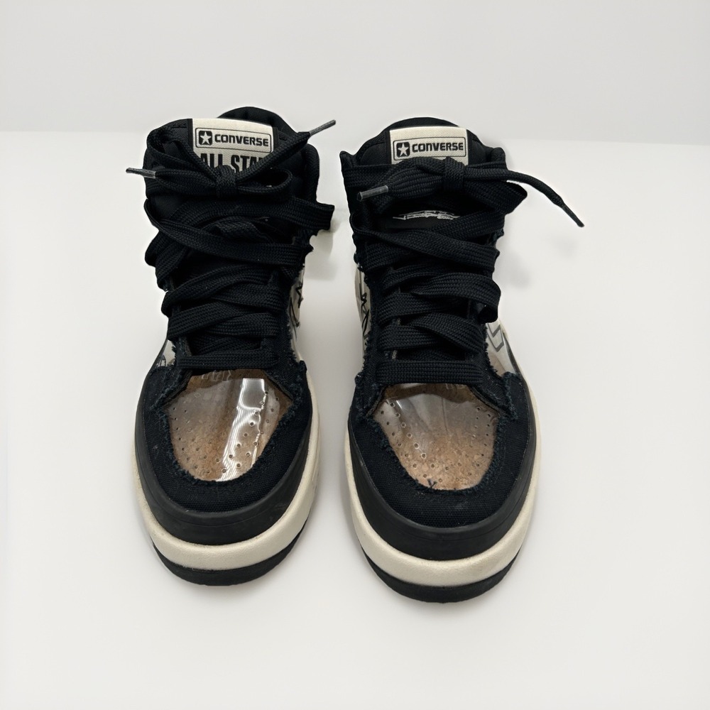 Converse Weapon CX Joshua‎ Vides Sneakers Women Black Clear Translucent High Top